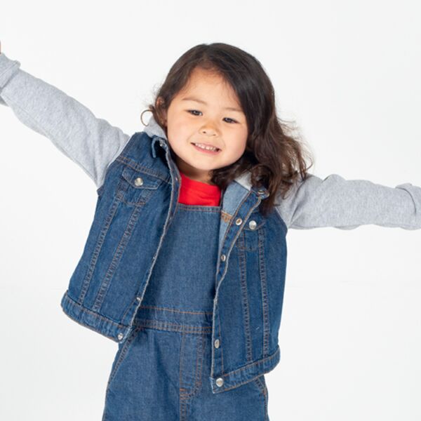 Larkwood Kids Denim Jacket Thumbnail